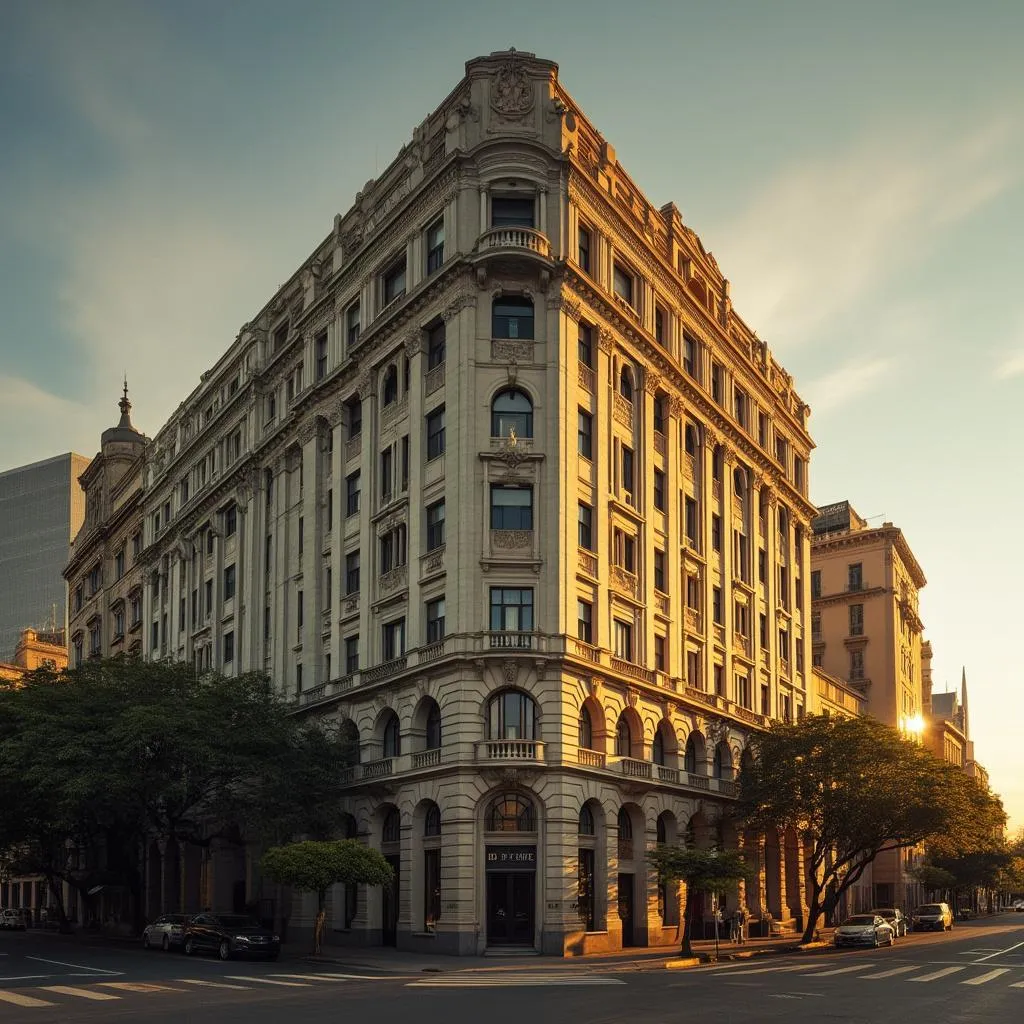 Edificio histórico representativo de los inicios de FinanzasPro
