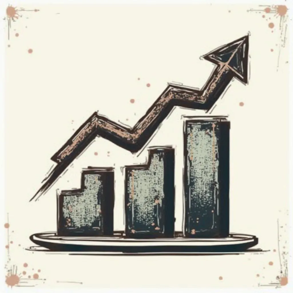 Icono de estudio de mercado sectorial